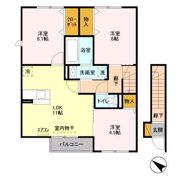 パークシティ土合 Aの間取り画像