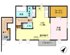 ビスクレッドの間取り画像