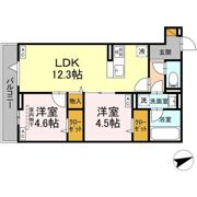 D-STELLAの間取り画像