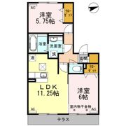 リルシアの間取り画像