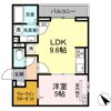 ドムスクレスト清新二丁目の間取り画像