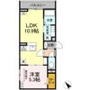 ドムスクレスト清新二丁目の間取り画像
