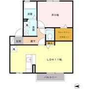エスペランサ Aの間取り画像