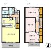 ルシオーレ Bの間取り画像