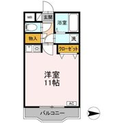 クリスタル甲府善光寺の間取り画像
