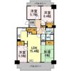 ライフインサーラ1407号室の間取り画像