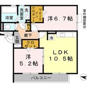セジュール ピアの間取り画像