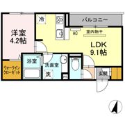 ヴィルヌーヴ ドゥの間取り画像