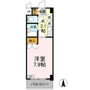ヴァンテアン清水の間取り画像
