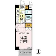 ヴァンテアン清水の間取り画像