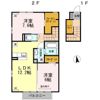 コーポ88弐番館の間取り画像