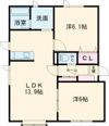 ヴェールメゾンDの間取り画像