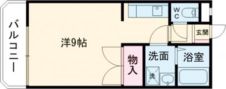 インサイド・ヴィレッジ・チカミの間取り画像