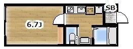 Harvest松戸の間取り画像