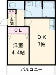 WING湊川公園の間取り画像
