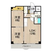 フェルザ長田の間取り画像