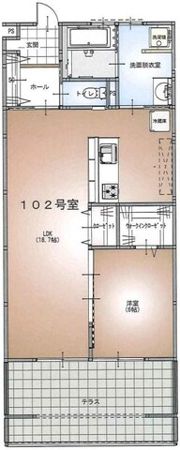 グランチュイールの間取り画像