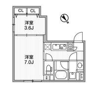 ・ラヴィエール滝野川の間取り画像