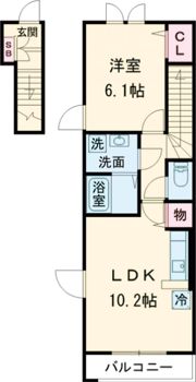 チェリーあいの間取り画像