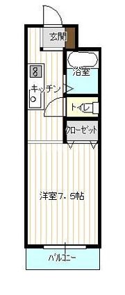 プラチナコート51番館の間取り画像