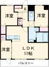 CRESCENT六本松南の間取り画像