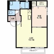 アイムアサヒCの間取り画像