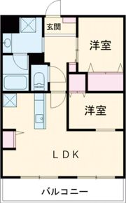 CRESCENT六本松南の間取り画像