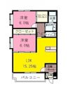 ヒルズKTの間取り画像