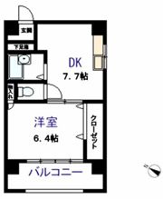 K，s平野町の間取り画像