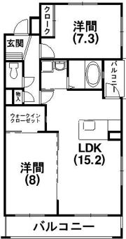 エクセルシアの間取り画像