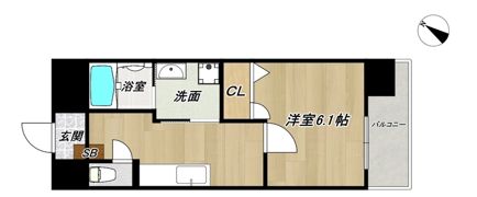 ヴィル・ル－チェの間取り画像