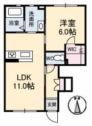 シャーメゾン妹尾の間取り画像