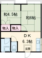 プランドゥ筑後の間取り画像
