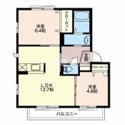 ボヌール大道下の間取り画像