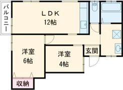 ロングヒルⅡの間取り画像