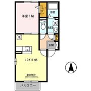 グラッツィエの間取り画像