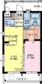 ラファエラの間取り画像