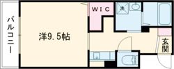 LUZ嘉島の間取り画像