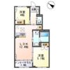 仮）スターテラスⅡ宇都宮市下栗新築アパートの間取り画像