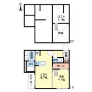 Crestre 春日の間取り画像