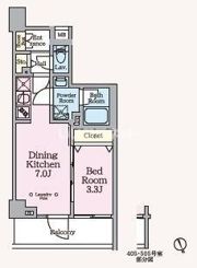 ARKMARKお花茶屋の間取り画像