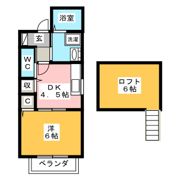 サンフォレスト入生田第三棟の間取り画像