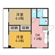 ハイツみのりの間取り画像
