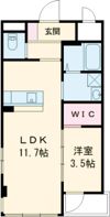 ソレイユ木太の間取り画像