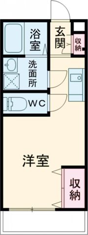 chou chou Nakamiya EASTの間取り画像