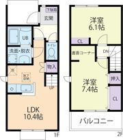 Altair Ⅷ (アルタイル8) Aの間取り画像