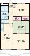 グランディア木太の間取り画像