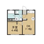シティハイムくぬぎやまの間取り画像