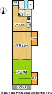 グランディールの間取り画像