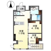 仮）宇都宮市東宿郷 マンション新築工事の間取り画像